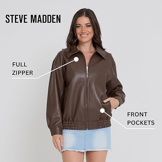 Steve Madden Leather Jacket